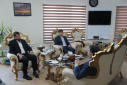 دیدار رئیس دانشگاه جامع علمی کاربردی استان همدان با فرماندار ملایر