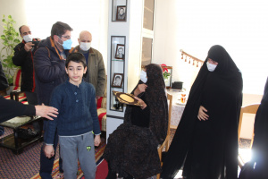 دیدار با مادر شهید به مناسبت سالروز ولادت حضرت فاطمه زهرا( سلام الله علیها )