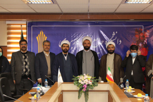 معارفه رابط دفتر نهاد نمایندگی مقام معظم رهبری در دانشگاه علمی کاربردی استان همدان