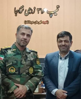 دیدار سرپرست دانشگاه جامع علمی کاربردی استان همدان با فرمانده تیپ ۳۱۶ زرهی نزاجا شهید قهرمان