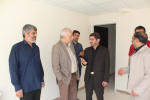 بازدید معاون اداری، مالی و مدیریت منابع دانشگاه جامع علمی کاربردی از ساختمان جدید واحد استانی همدان