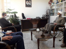 دیدار رئیس واحد استانی همدان با مسئول نهاد نمایندگی مقام معظم رهبری در دانشگاه بوعلی‌سینا
