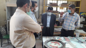 بازدید رئیس واحد استانی همدان از مرکز خدمات تخصصی فناوری سفال جهاددانشگاهی همدان
