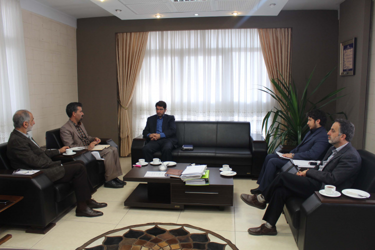 جلسه مشترک رئیس واحد استانی با رئیس اتاق بازرگانی استان همدان