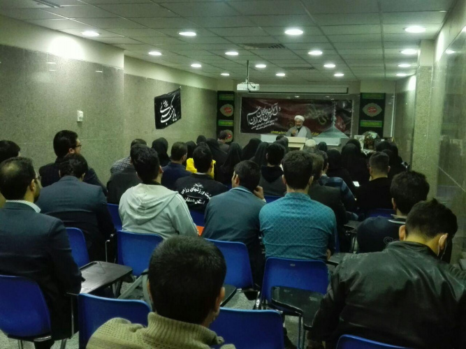 برگزاری مراسم سوگواری اربعین حسینی  در مرکز آموزش علمی کاربردی تربیت بدنی واحد همدان