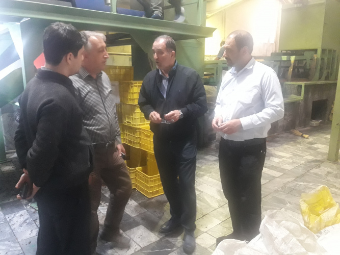 جلسه هماهنگی برگزاری رویداد استارت آپ  انگور، شیره و صنایع وابسته ملایر برگزار شد