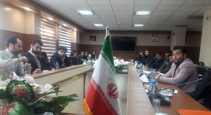 دیدار دبیران تشکلهای دانشجوئی با رئیس دانشگاه علمی کاربردی استان همدان
