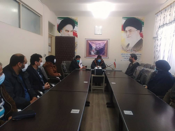 بازدید رئیس واحد استانی همدان از مرکز آموزش علمی کاربردی ملایر