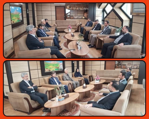 جلسه مشترک رئیس دانشگاه جامع علمی کاربردی استان با مدیر عامل بانک ملی و دبیر شورای هماهنگی بانک های استان همدان